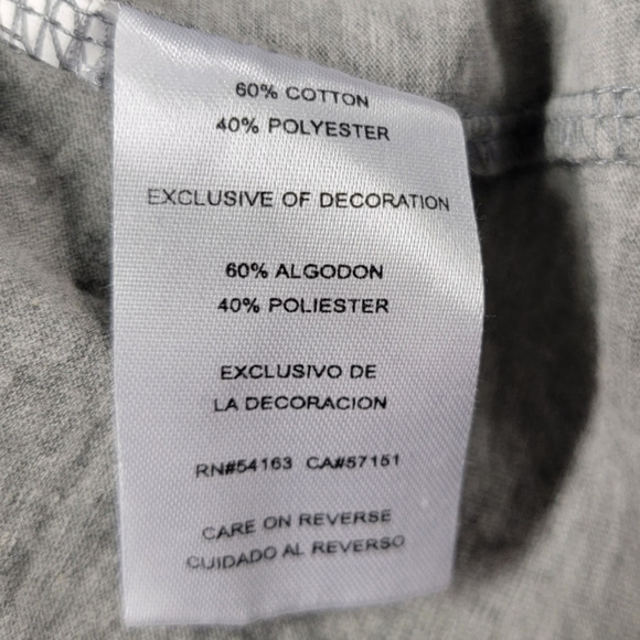 4her by Carl Banks Penn State Nittany Lion Hoodie Navy Gray Size M - Picture 4 of 5